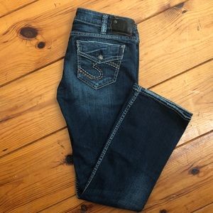 Silver Bootcut Jeans